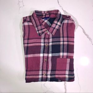 ‼️Aeropostale Plaid Button-up (Juniors)